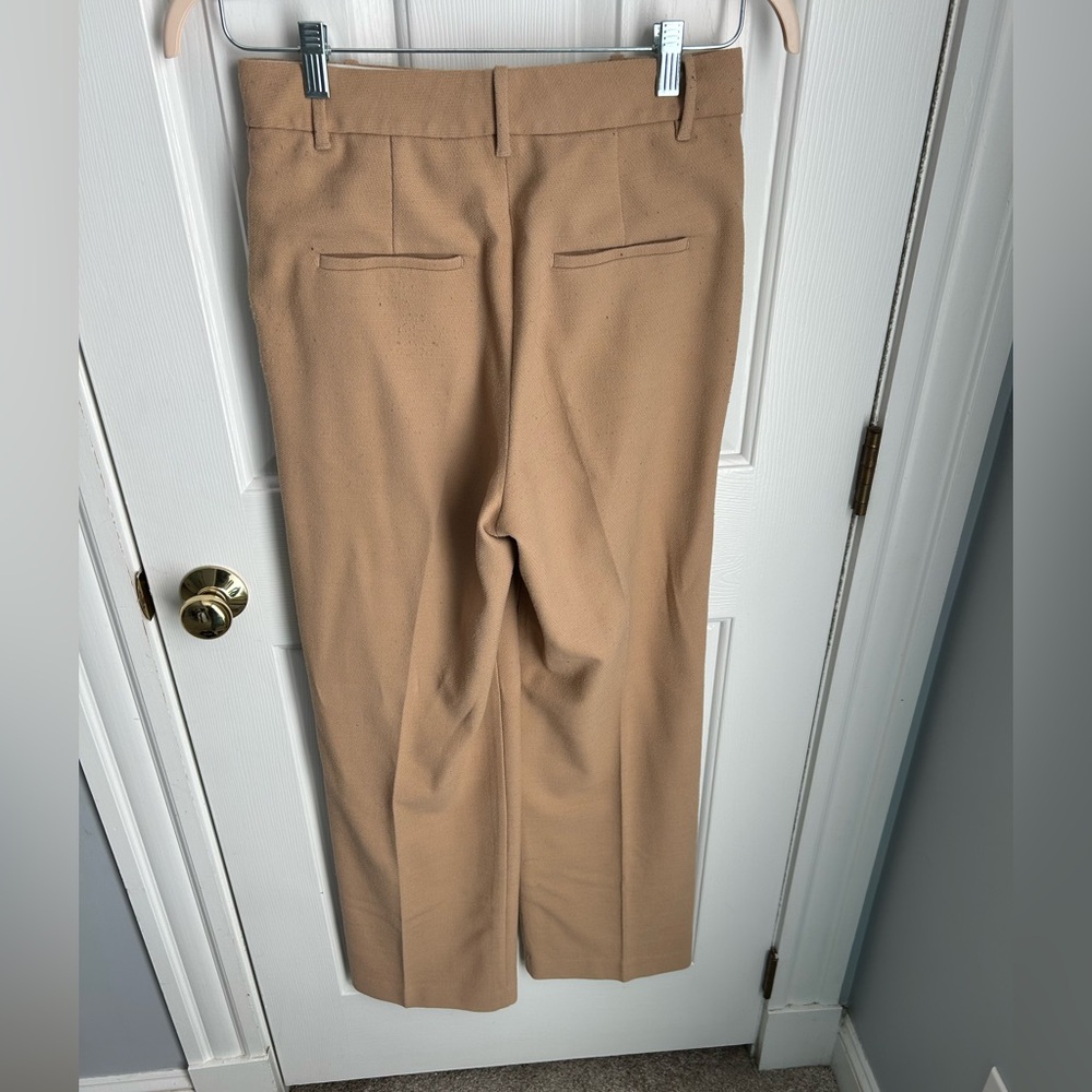 Aritzia Tan Wide-Leg Pants - Picture 2 of 5